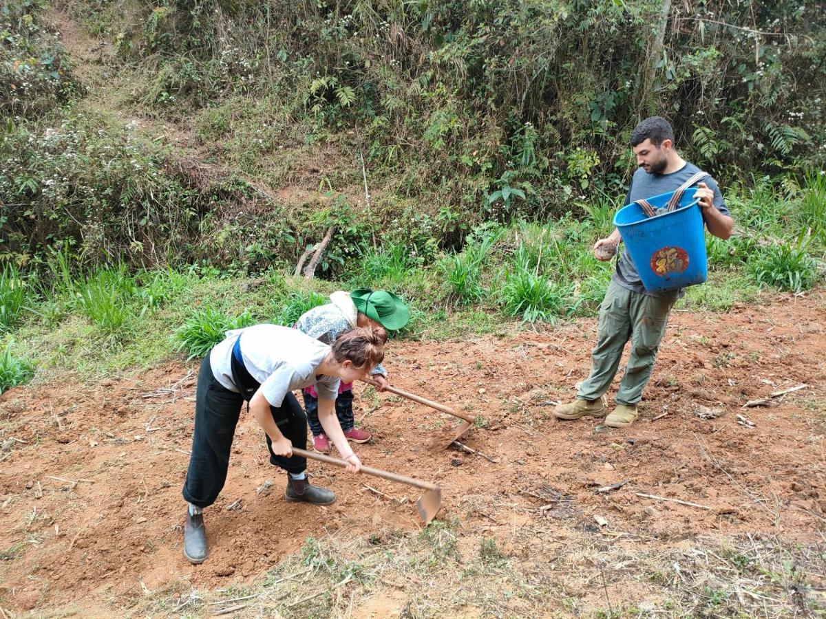 Mu Cang Chai Backpacker Hostel Extérieur photo